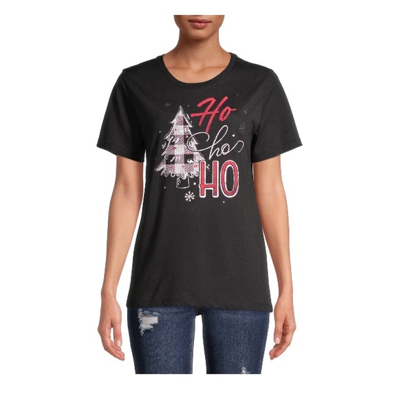 NWT Women's Christmas T-Shirt - Picture 2 of 4